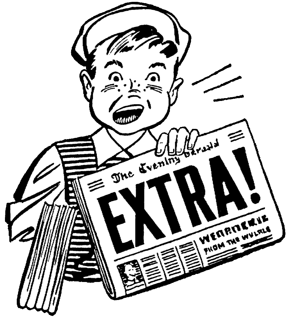 Extra Extra! Read all about it!