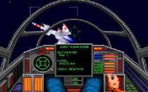 A screenshot of Wing Commander 2, now only $5.99 at GoG!