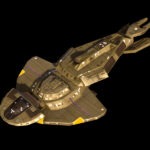 Render of a Cardassian Keldon Class Cruiser