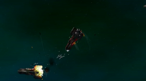 Combat in StarDrive looks up close and personal. Combat in StarDrive looks up close and personal.