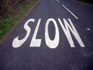 Slow Road Ahead Slow Road Ahead