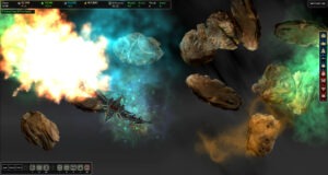 AI War - Explosion In Nebula
