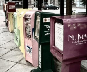 Newspaper Machines