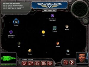 A System Map in Smugglers 5