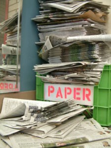 Stack of Newspapers