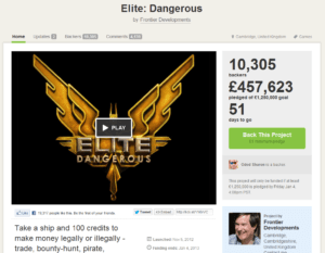 Elite Dangerous Kickstarter