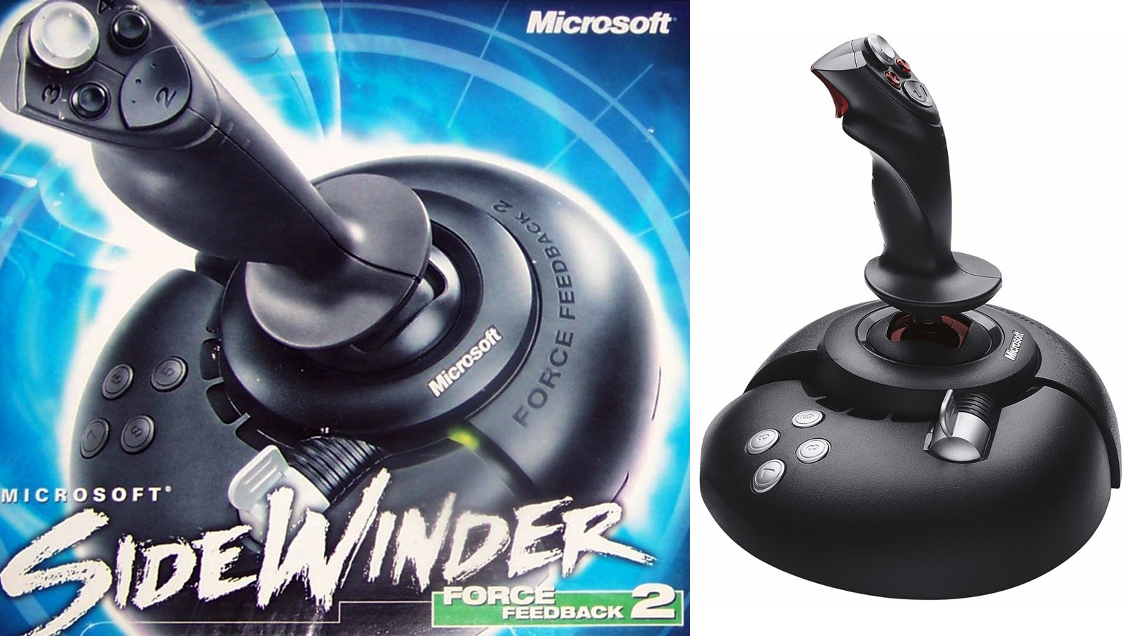 Pijnboom In zicht Draad Guide to Buying a Microsoft Sidewinder Force Feedback 2 Joystick - Space  Game Junkie