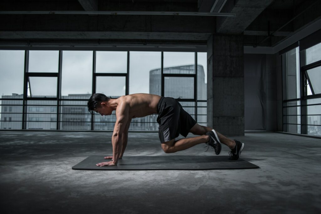 Man Working Out by Li Sun